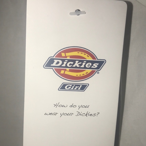Dickies Girls XL Long White Sleeve Shirt NWT - Picture 6 of 15